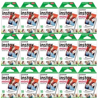 Fuji White 10-100 Sheets Fujifilm Instax Mini 11 Film Optional Frame for  Fuji Mini 12 9 Instant 70 90 LiPlay Classic Film Camera