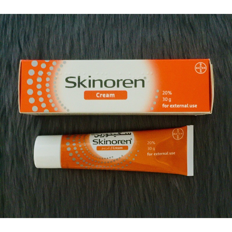 2022 SKINOREN CREAM (AZELAIC ACID 20) FOR ACNE & MELASMA 30grams