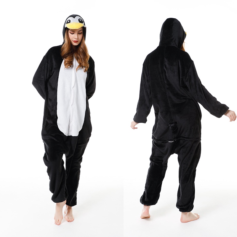 Women Men Anime Cosplay Costumes Kigurumi Cartoon Pyjamas Cute Penguin