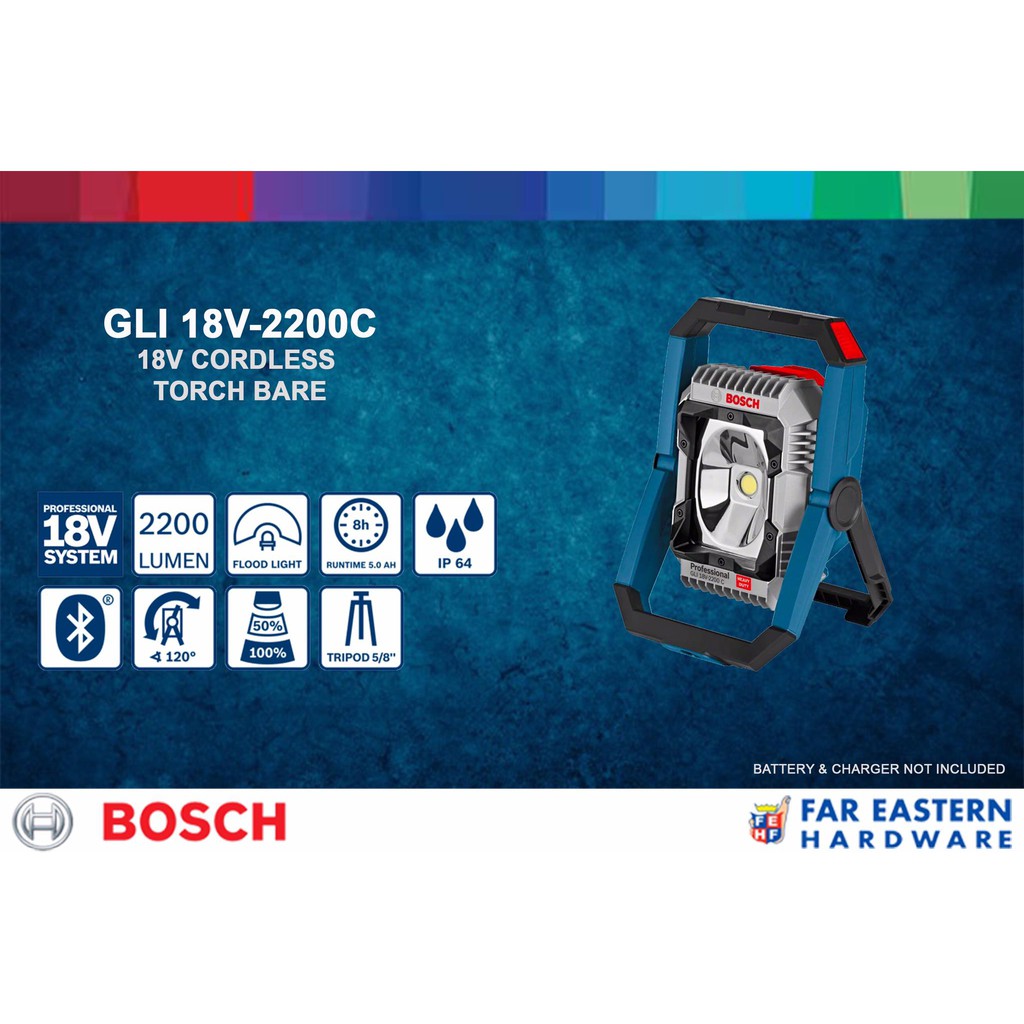 Bosch GLI 18V-2200C Lamp