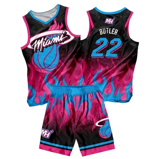 MIAMI HEAT BUTLER 2022 HG FINAL FOUR JERSEY FULL SUBLIMATION