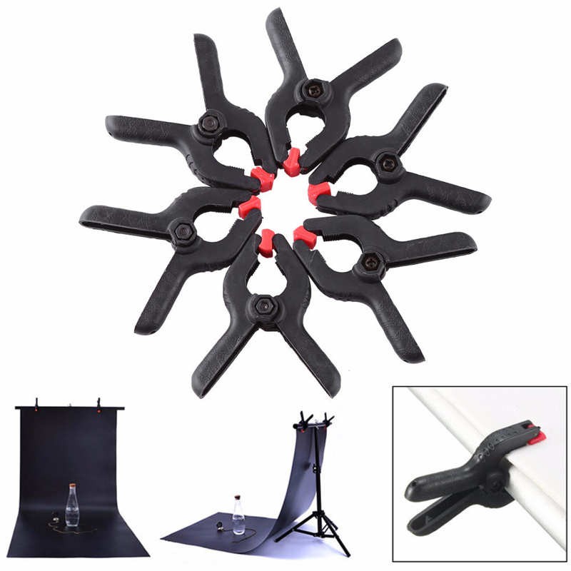 Ready Stock 6Pcs Photo Studio Clips Spring Clamps for Photography ...