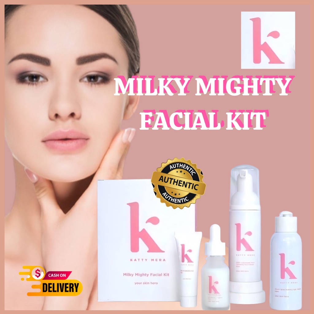 Katty Mera Milky Mighty Facial Kit | Cash On Hand | Shopee Philippines