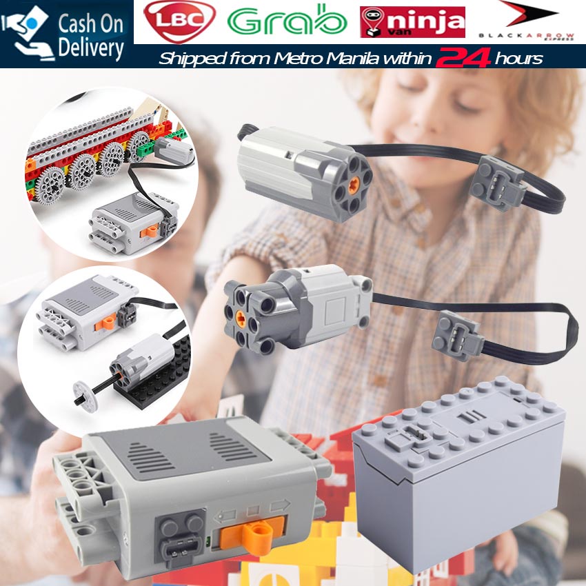 【Fast Delivery】Building Blocks Technical Motor Multi Power Functions ...