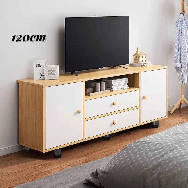 Greenest TV furniture TV rack stand Wood Console Modern Nordic