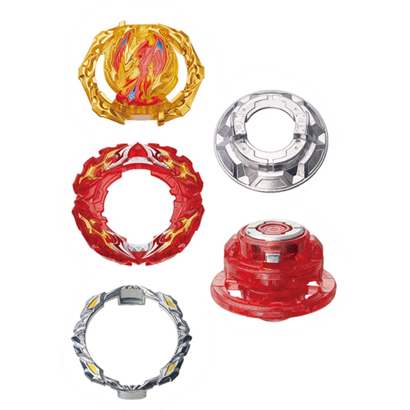 Beyblade Burst B191 Prominence Phoenix B184 Custom LR Launcher Only DB ...