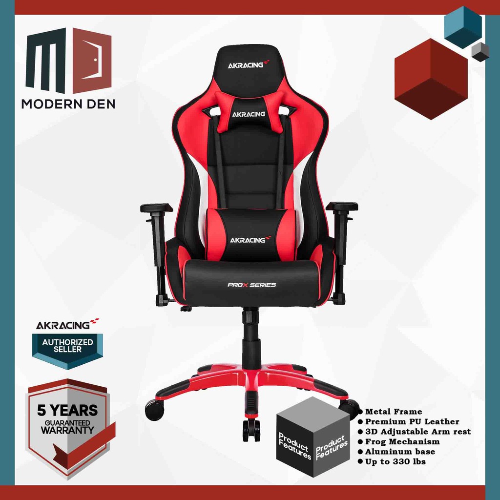 AKRacing ProX Gaming Chair Red Shopee Philippines