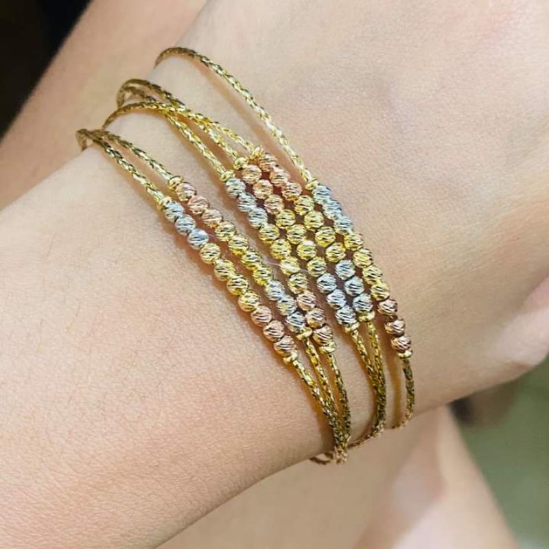 Tricolor bangles hot sale