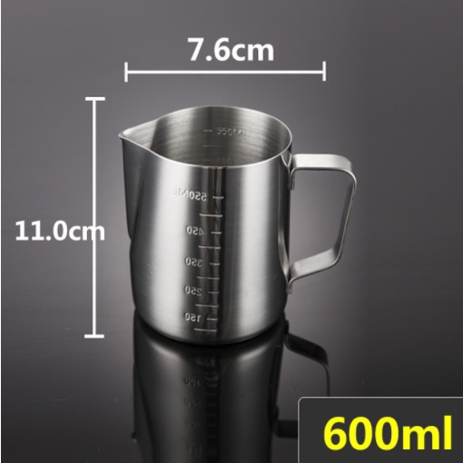 Pull Flower Cup Espresso Milk Frothing Pitcher Stainless Steel Cups Coffee Mug Pot Steamer Steaming
