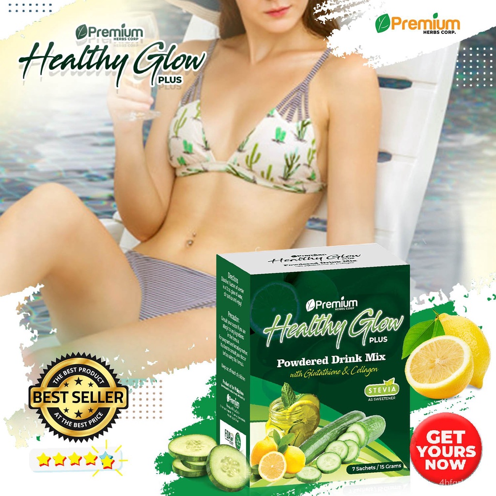 Slimming Herbal Organic Juice HealthyGlow with Glutathione Collagen 7