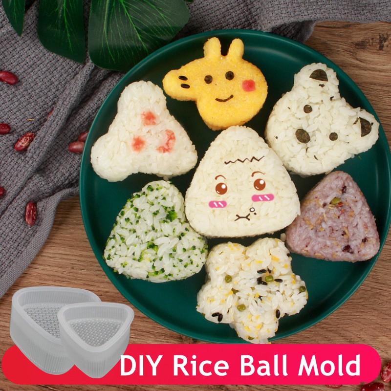 Kitchen gadgets kitchen Bear Model DIY Rice Dough Sushi DIY Mould Creative  Funny Party Decor CHMORA 