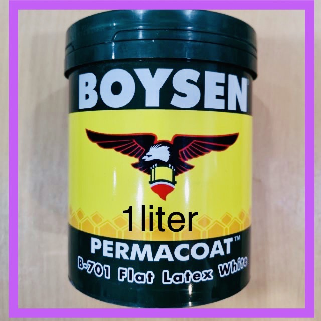 Boysen Permacoat Latex Water base 1 Liter for Stone, Cncrete and Wood Shopee Philippines