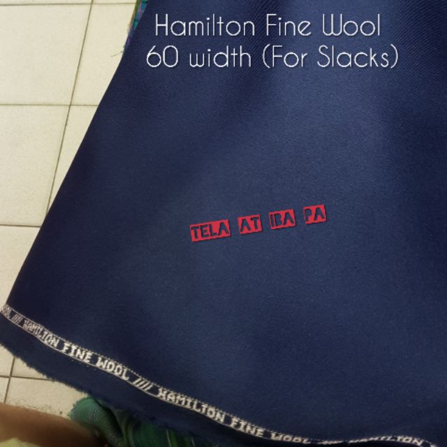Hamilton Fine Wool 60 width (High Quality) | Shopee Philippines