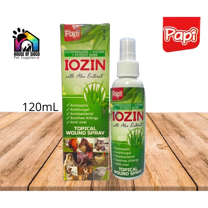 Iozin spray hot sale for dogs