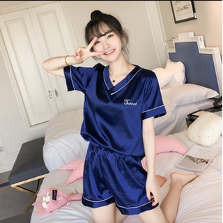 pajama sleepwear for women Satin sleep wear terno plus size pajama  loungewear sleeping clothes