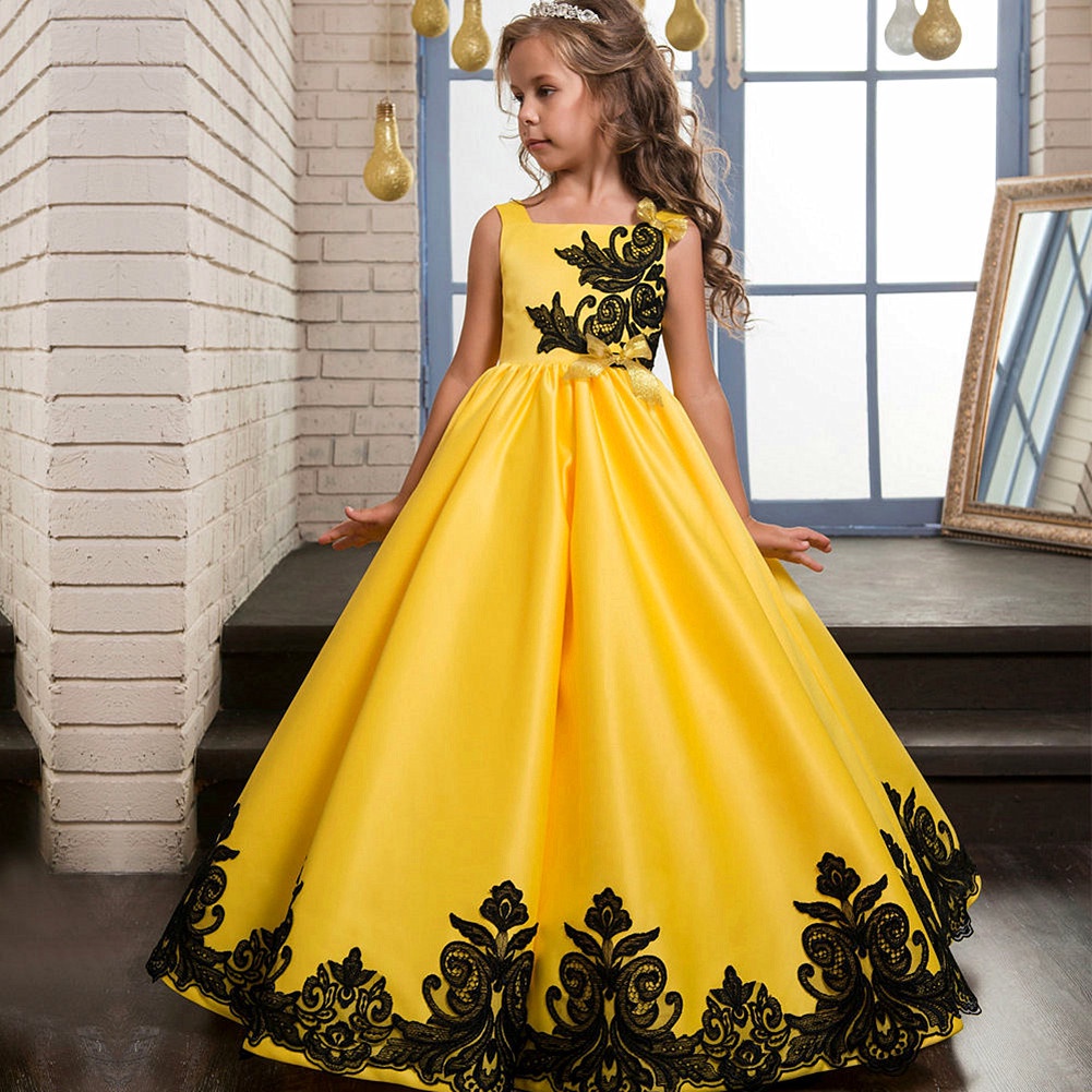 11 years girl long frock sales