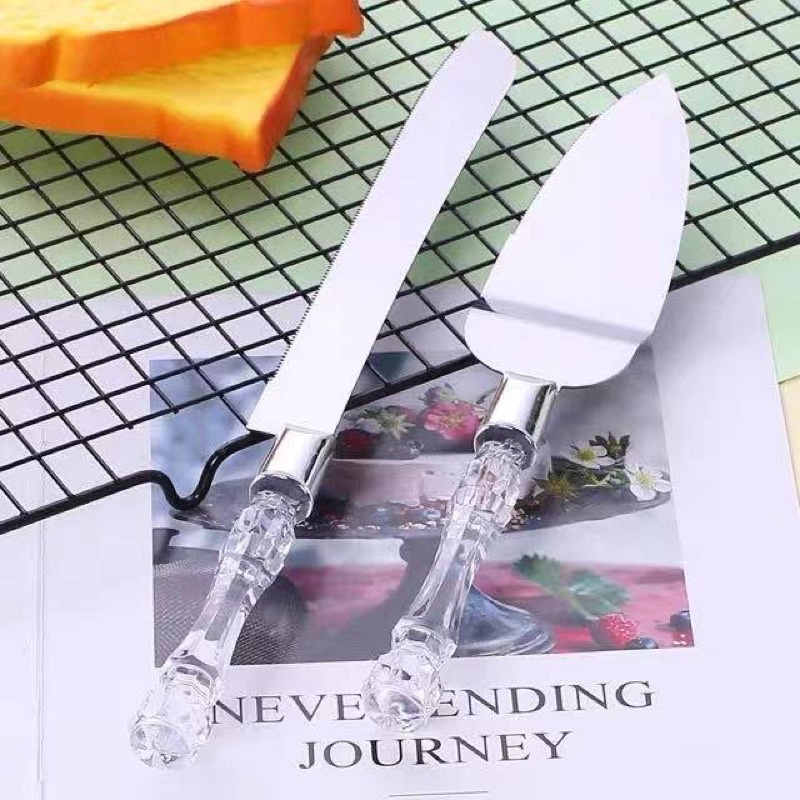 Stainless Steel Cake Knife Bread Knife Baking Tools Shopee Philippines