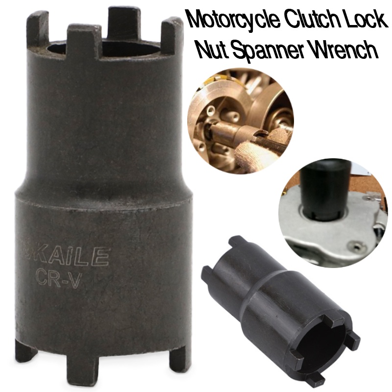 [Spot]20mm 24mm Motorcycle Clutch Lock Nut Spanner Wrench Repairing