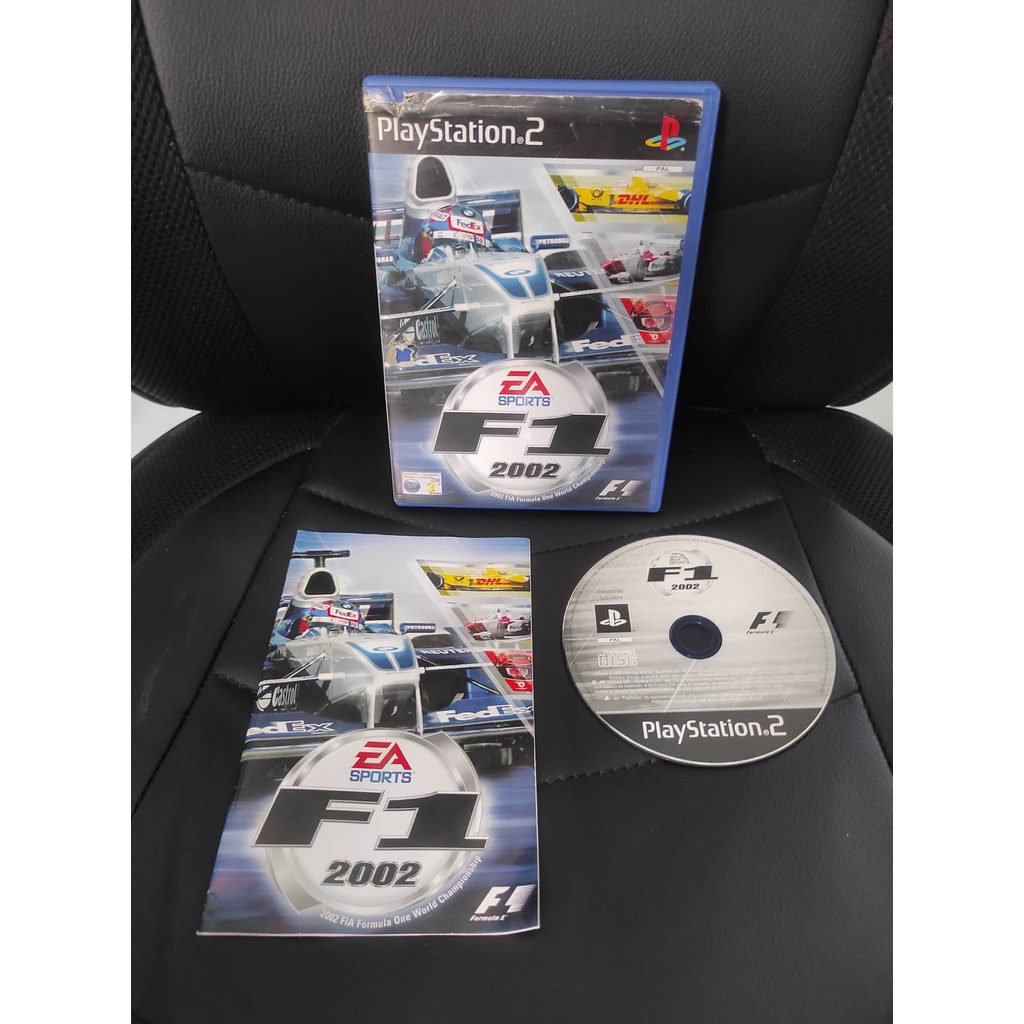 F1 Formula One 2002 PS2 Playstation 2 PAL Original CD Game Games | Shopee  Philippines