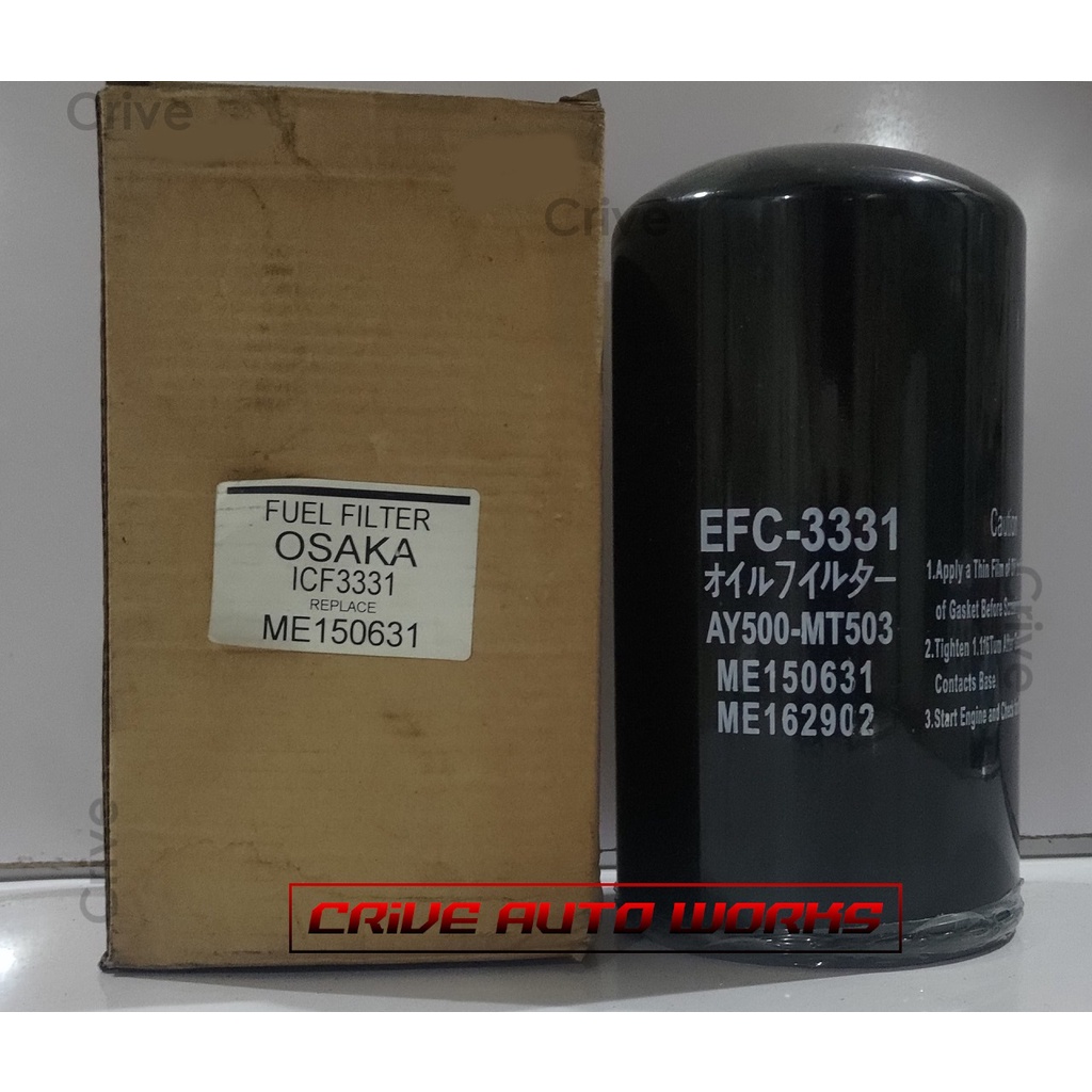 Osaka EFC-3 331 (FC-331) Fuel Filter for Mitsubishi Fuso (EFC-3331 ...