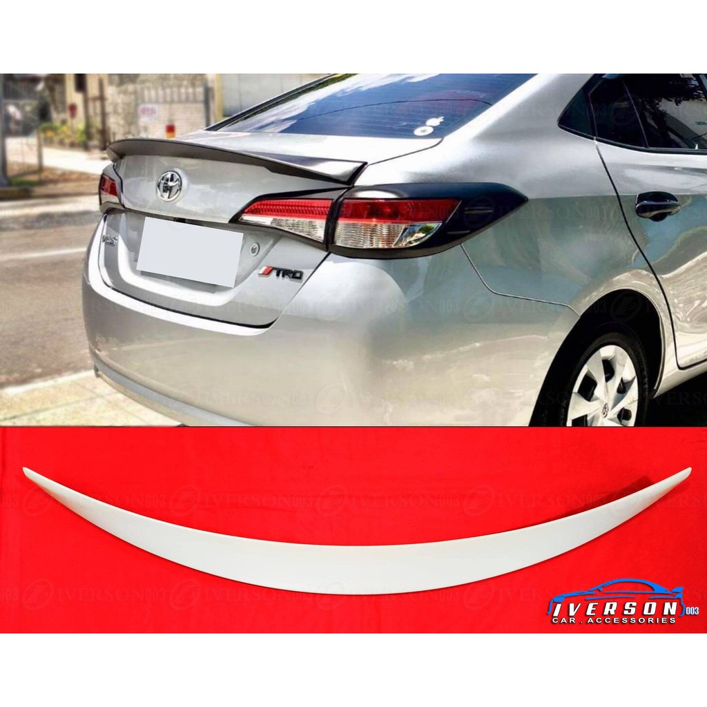 Toyota Vios 2019 to 2020 Ducktail Spoiler | Shopee Philippines