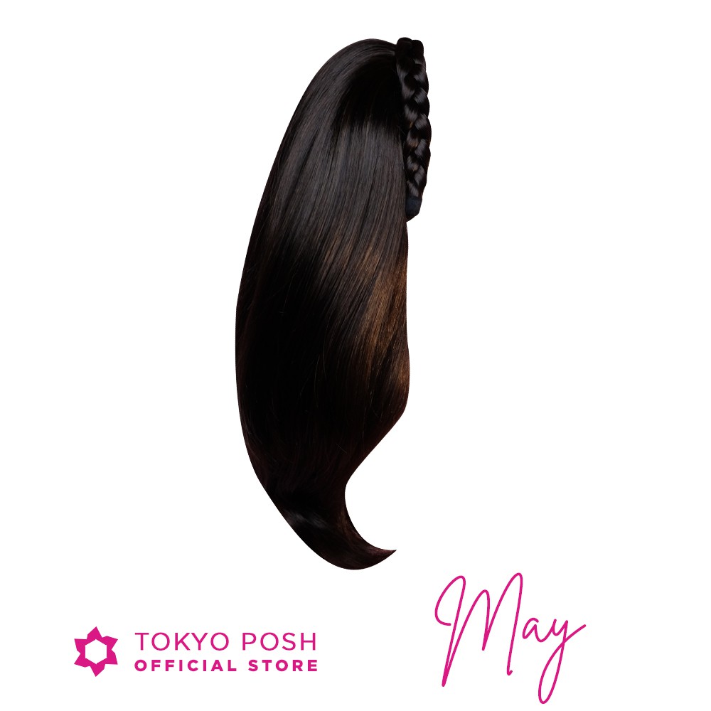 Tokyo Posh MAY Half Wig Hair Extensions Clip on Shopee Philippines