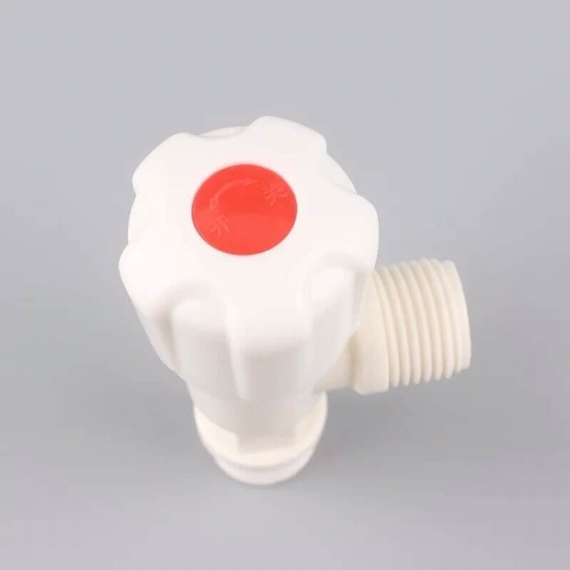 1/2 triangle valve water heater water separator household plastic PVC ...