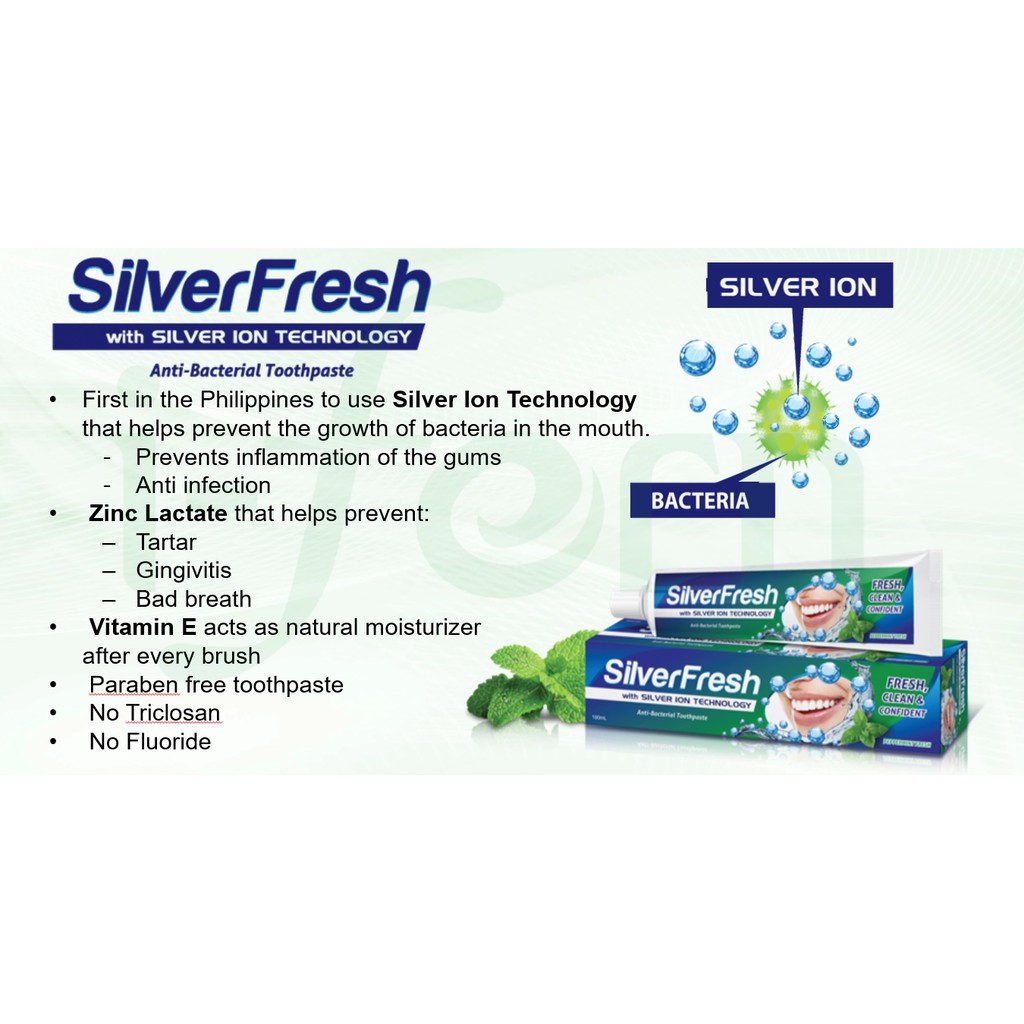 SILVERFRESH TOOTHPASTE 100ML | Shopee Philippines