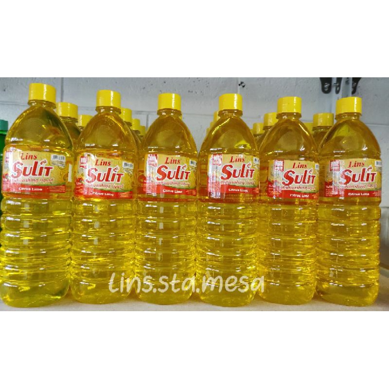 Lins Sulit Dishwashing Liquid Citrus Lime 1 Liter Shopee Philippines