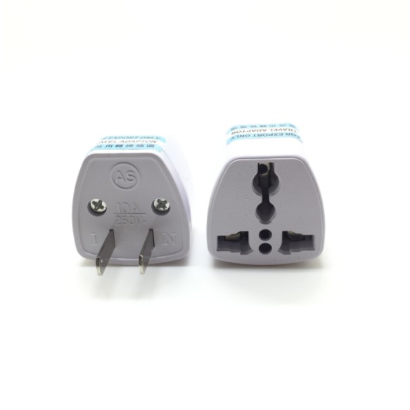 US Universal Plug Adapter (2 Pin) | Shopee Philippines