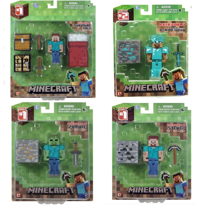 Genuine Mojang Minecraft Toy Model | Shopee Philippines
