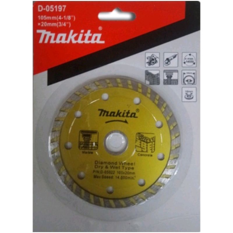 IRWIN/MAKITA diamond cutting disc 4 inches Shopee Philippines