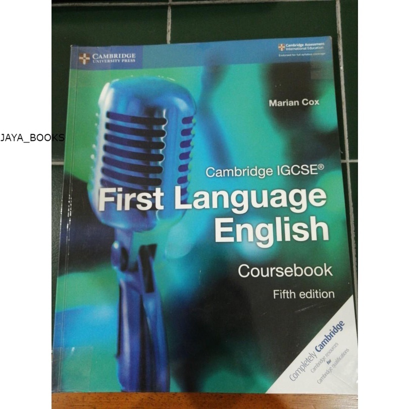 Cambridge IGCSE First Language English Coursebook 5th Edition - Marrian ...