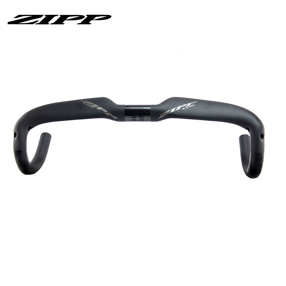Zipp Carbon Road Handlebar Matt / Gloss Black Top Carbon Fiber Road