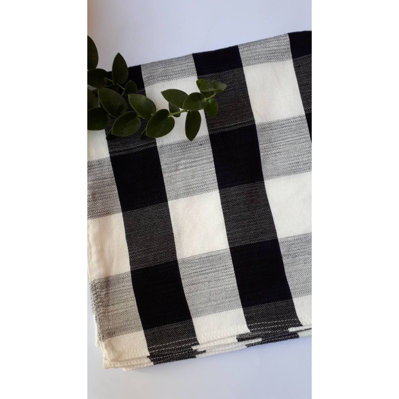 Inabel Wasig Checkered Blanket (clean-cut edging) | Shopee Philippines