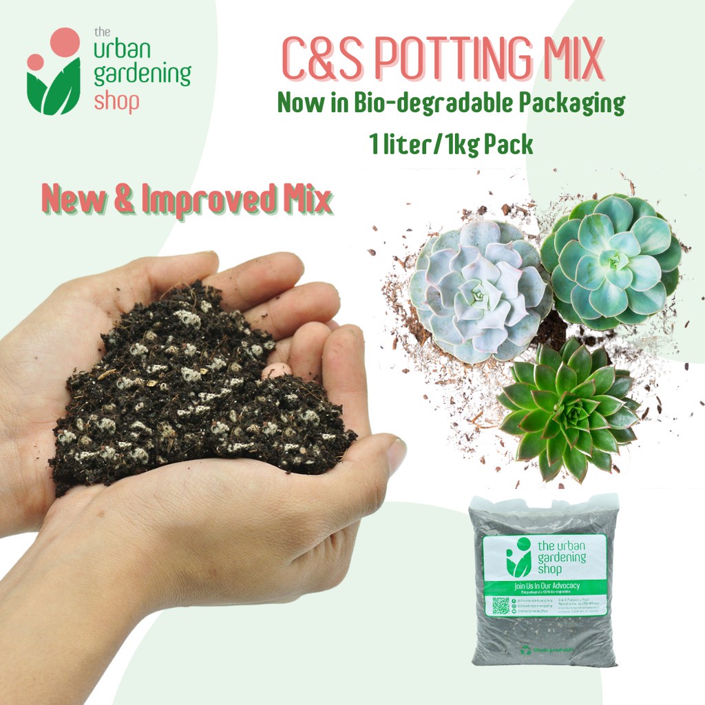 The Urban Gardening Shop| C&S Soil-less Potting Mix for Cactus and ...