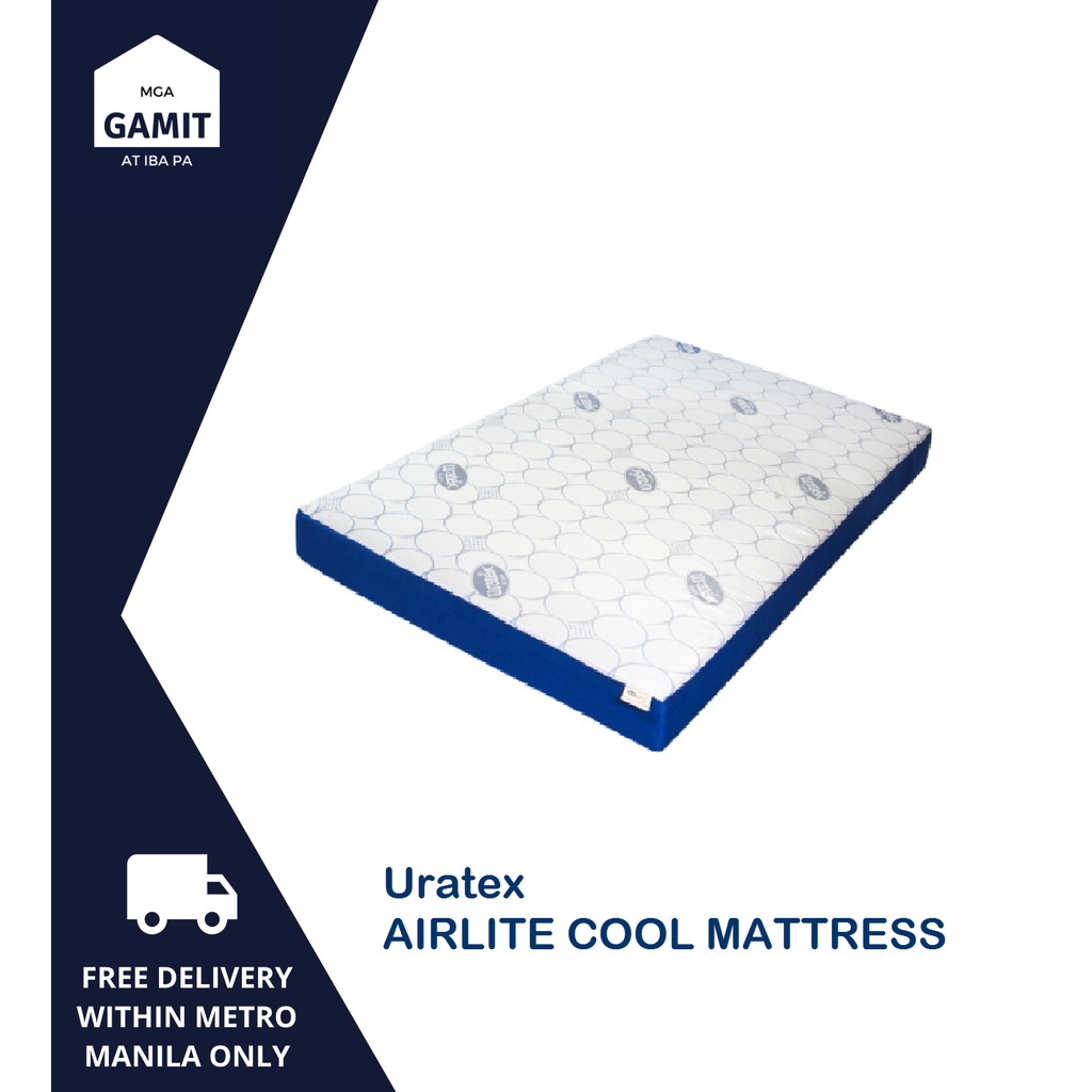 Uratex Airlite Cool Mattress Free Delivery Within Metro Manila Only Shopee Philippines 8559