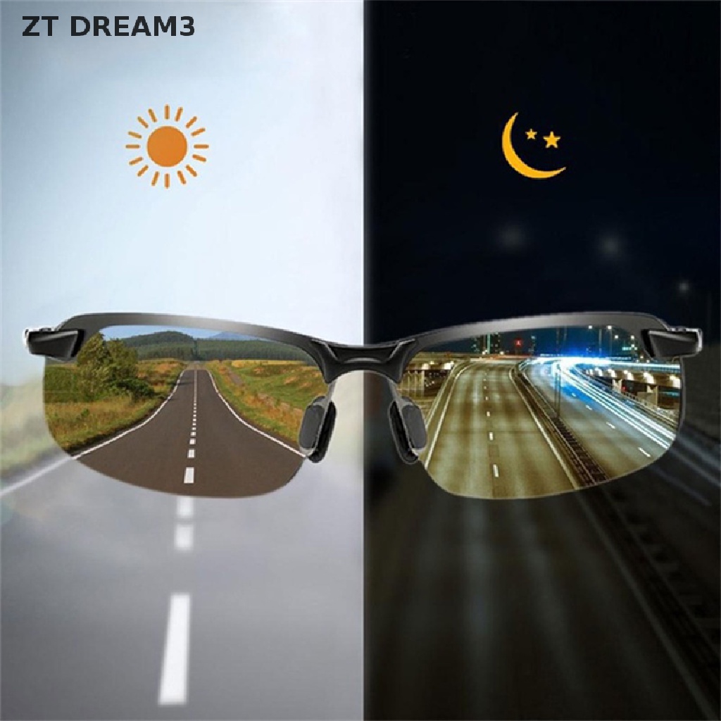 ZTD Men Polarized Driving Glasses Sun Glasses Day Night Vision Driver's ...