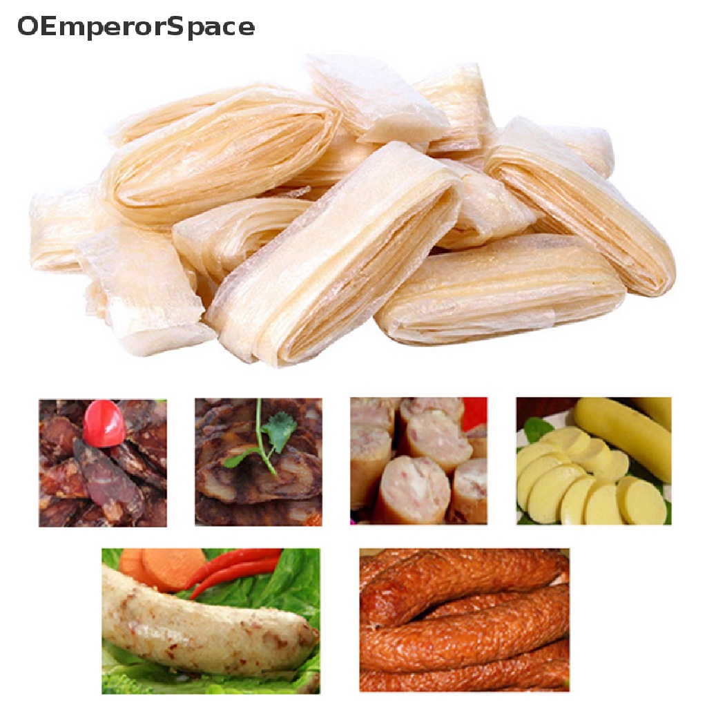 OEmperor 2.5m*29mm Edible Sausage Casings skins Packaging Pork
