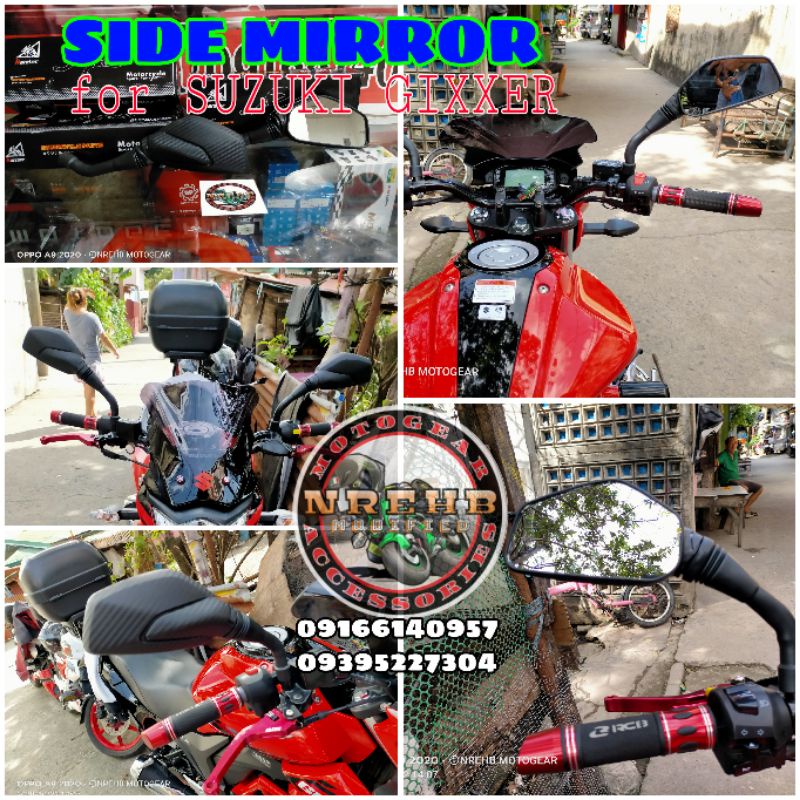 suzuki gixxer sf 150 mirror price