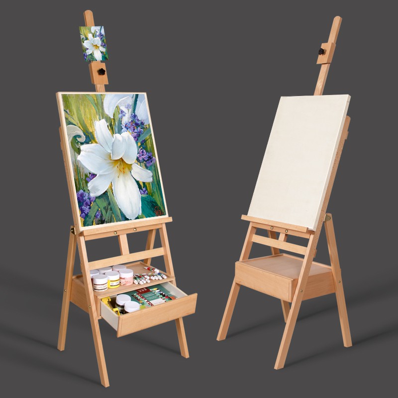Painting Easel Caballete Pintura High Quality Wood Oil Sketch