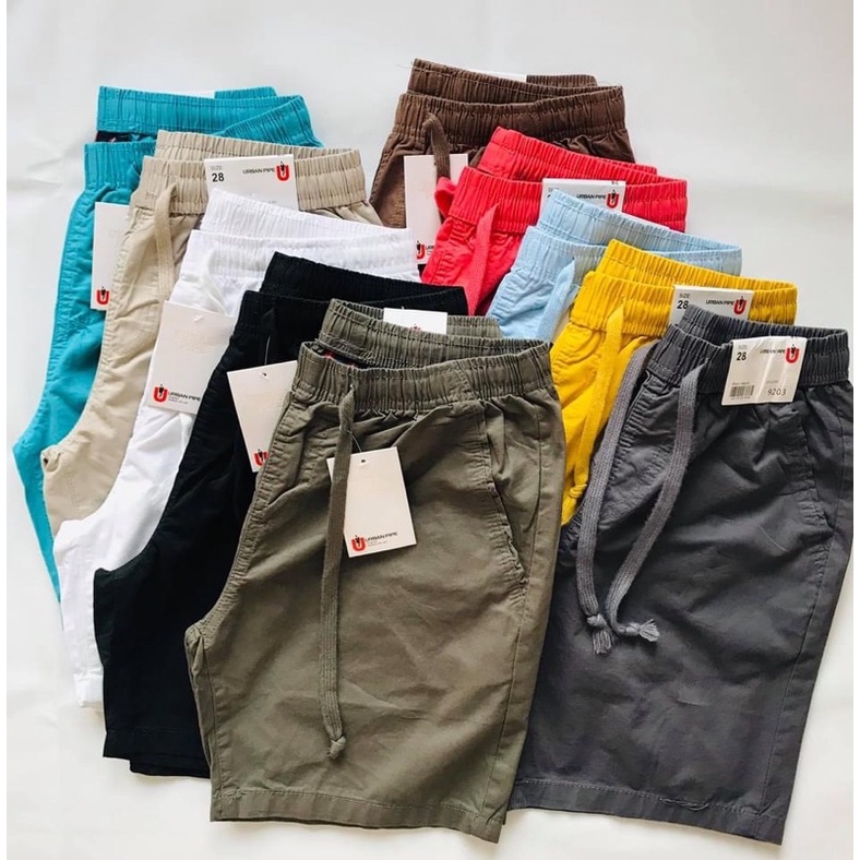 URBAN PIPE CHINO SHORTS PLAIN FOR MEN | Shopee Philippines