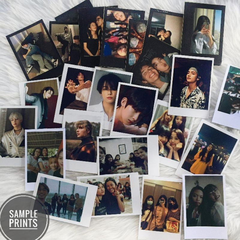 Instax Inspired Prints 9 pcs. - High Quality Print & Waterproof Read ...