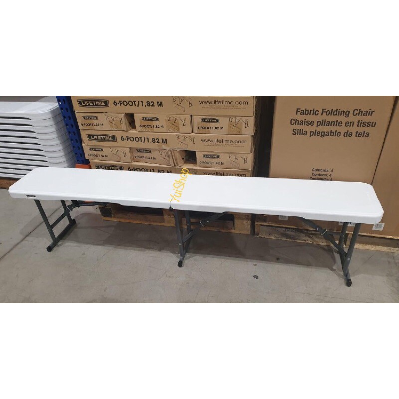 Lifetime 6ft folding bench new arrivals