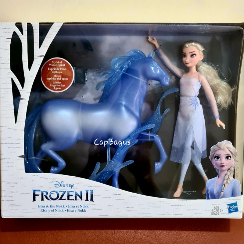 Disney Princess Hasbro doll Frozen 2 Elsa with Nokk Magical