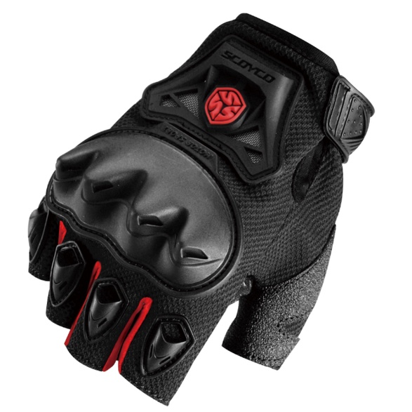 Scoyco Half finger riding gloves MC29D Summer mesh Motorcycle riding gloves Shopee Philippines