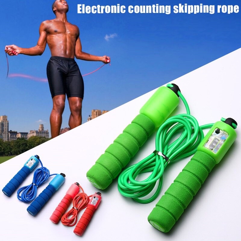 Gym Fitness Exercise Counting Jumping Ropes | Shopee Philippines
