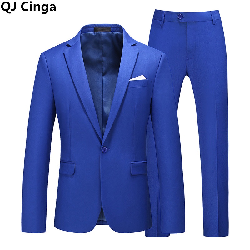 Blue formal hot sale attire