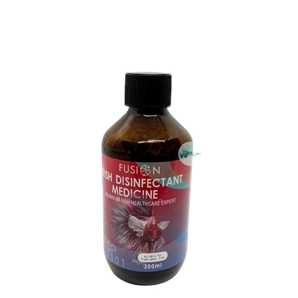 Aquarium Fish Disinfectant Medicine AntiBacteria Treatment 200mL