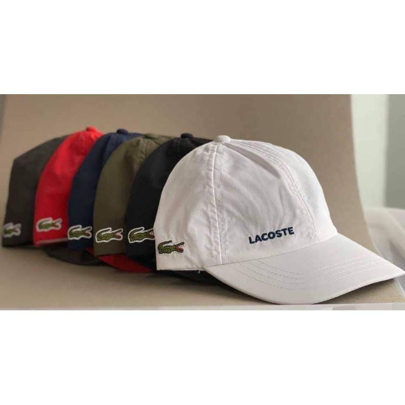 Lacoste dri fit best sale hat